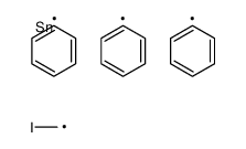 iodomethyl(triphenyl)stannane结构式