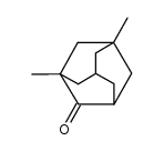 1,5-Dimethyl-2-adamantanone Structure