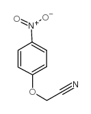 4-硝基苯氧基乙腈结构式