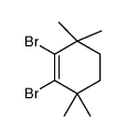 1,2-dibromo-3,3,6,6-tetramethylcyclohexene结构式