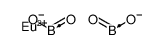 europium(2+),oxido(oxo)borane结构式