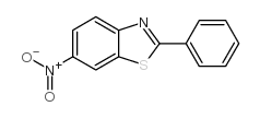 6-NITRO-2-PHENYLBENZOTHIAZOLE structure