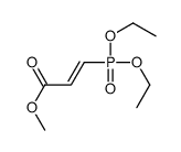 methyl 3-diethoxyphosphorylprop-2-enoate结构式
