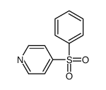 4-(benzenesulfonyl)pyridine Structure