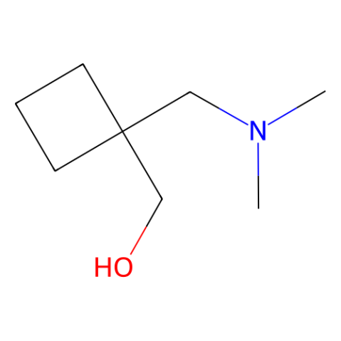 [1-[(dimethylamino)methyl]cyclobutyl]methanol Structure
