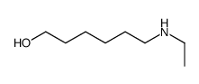 6-(ethylamino)hexan-1-ol结构式