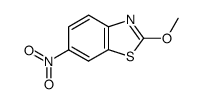 2-methoxy-6-nitro-benzothiazole Structure