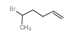 5-bromohex-1-ene Structure