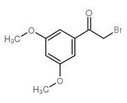 2-溴-1-(3,5-二甲氧基苯基)乙酮结构式
