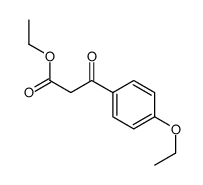 3-(4-乙氧基苯基)-3-氧代丙酸乙酯结构式