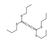 1,1,4,4-tetrakis(propylsulfanyl)buta-1,2,3-triene结构式