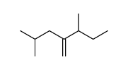 2-isobutyl-3-methyl-pent-1-ene Structure
