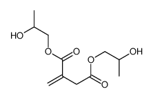 2-methylenesuccinic acid, ester with propane-1,2-diol (1:2)结构式