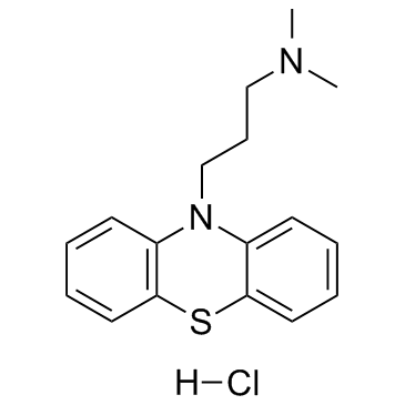 盐酸丙嗪结构式