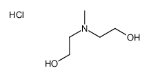 2,2'-(甲基亚胺)二乙醇盐酸盐结构式