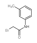 2-bromo-n-(3-methylphenyl)acetamide structure
