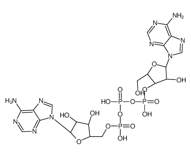 P1,P3-bis(5'-adenosyl) triphosphate结构式