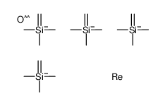 methanidyl(trimethyl)silane,oxorhenium结构式