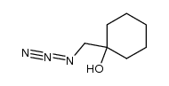 1-(azidomethyl)-1-cyclohexanol Structure