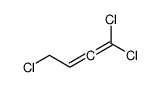 1,1,4-trichlorobuta-1,2-diene结构式