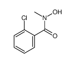 2-chloro-N-hydroxy-N-methylbenzamide Structure