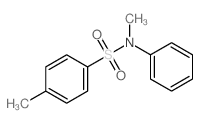 4,N-二甲基-n-苯基苯磺酰胺结构式