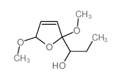 1-(2,5-dimethoxy-5H-furan-2-yl)propan-1-ol Structure