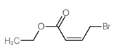 4-溴丁-2-烯酸乙酯结构式