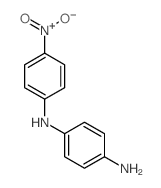 4-氨基-4-硝基二苯胺结构式