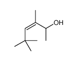 3,5,5-trimethylhex-3-en-2-ol Structure