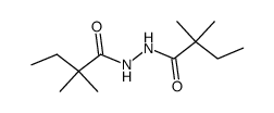 N,N'-Bis-(2,2-dimethylbutyro)-hydrazid结构式
