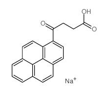 4-oxo-4-pyren-1-yl-butanoic acid结构式