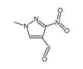 1H-Pyrazole-4-carboxaldehyde, 1-methyl-3-nitro- (9CI) Structure