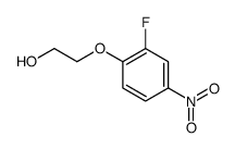 2-(2-fluoro-4-nitrophenoxy)ethanol Structure