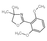 2-(2,6-二甲氧基苯基)-4,4-二甲基-2-唑啉结构式