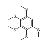 1,2,3,4,5-Pentakis(methylthio)benzene Structure