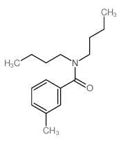 Benzamide,N,N-dibutyl-3-methyl- Structure
