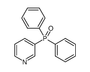 diphenyl(pyridin-3-yl)phosphine oxide Structure