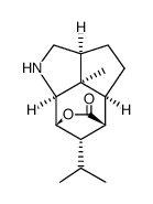 (1S,4S,7S,8R,11R,12R,13S)-13-isopropyl-12-methyl-10-oxa-2-azatetracyclo[5.4.1.1.8,11.04,12]tridecan-9-one Structure