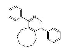 1,4-diphenyl-5,6,7,8,9,10-hexahydrocycloocta[d]pyridazine结构式