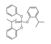 Bis(o-isopropylphenyl) Phenyl Phosphate Structure