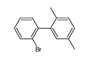 2-bromo-2',5'-dimethylbiphewnyl结构式