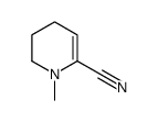 2-Pyridinecarbonitrile,1,4,5,6-tetrahydro-1-methyl-(9CI)结构式