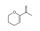 6-(prop-1-en-2-yl)-3,4-dihydro-2H-pyran结构式