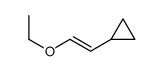 2-ethoxyethenylcyclopropane Structure