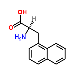 D-3-(1-萘基)-丙氨酸结构式