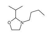 3-butyl-2-propan-2-yl-1,3-oxazolidine结构式
