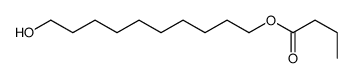 丁酸10-羟基癸酯结构式