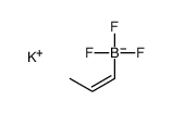 Potassium (E)-propenyl-1-trifluoroborate Structure