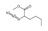 methyl 2-azidohexanoate结构式